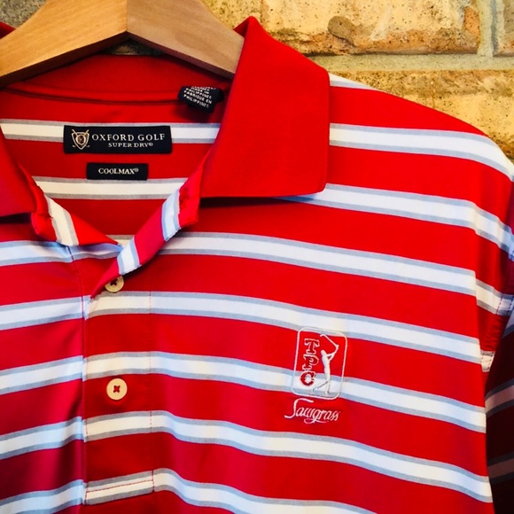 Oxford Golf Embroidered TPC Sawgrass Polo Shirt - Picture 2 of 6